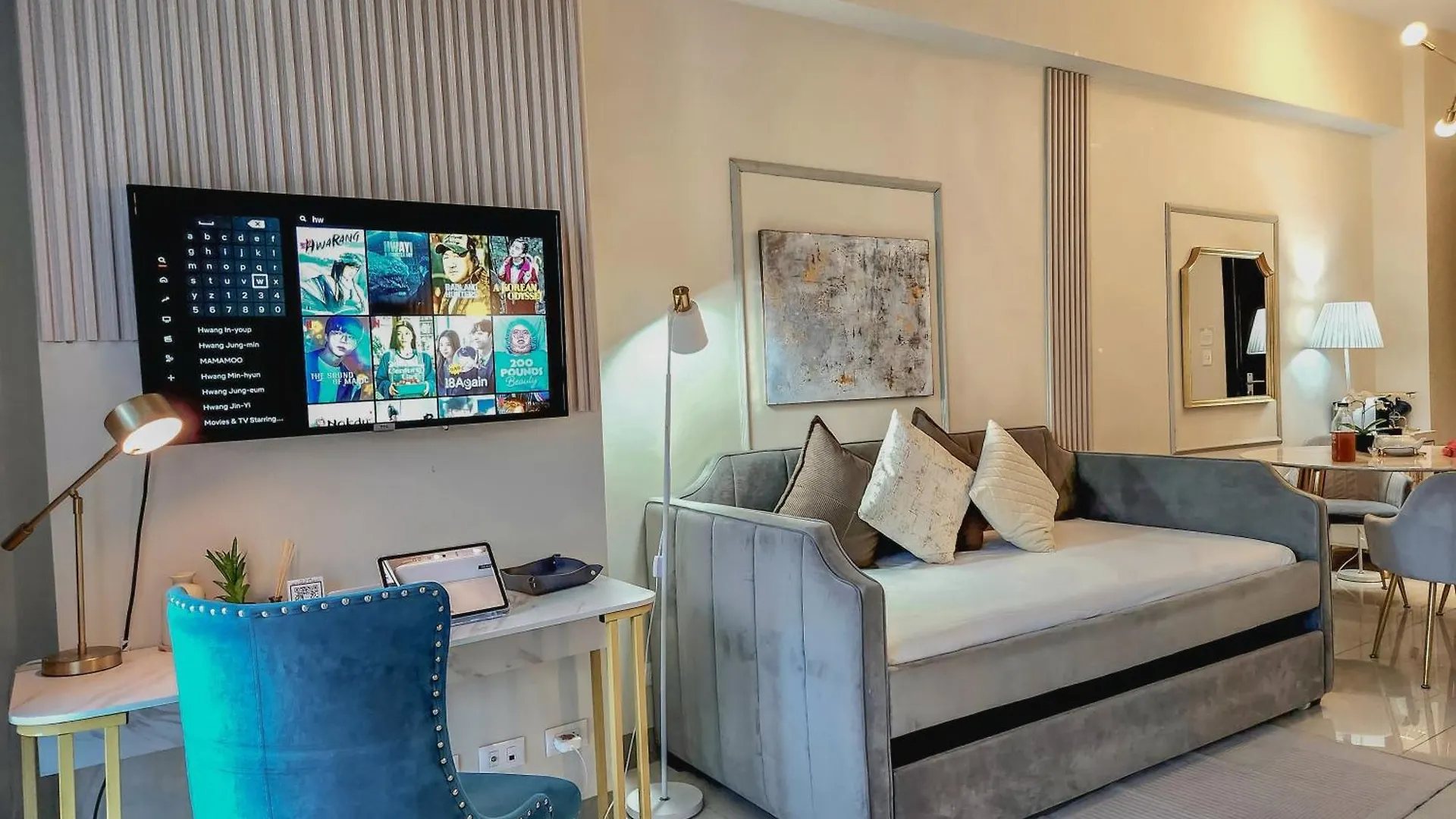 Ξενοδοχείο με διαμερίσματα Luxestaysmnl Parisian Charm 1Br Suite Pool Gym 400Mbps Wifi Netflix Amazing City View Taguig Φιλιππίνες